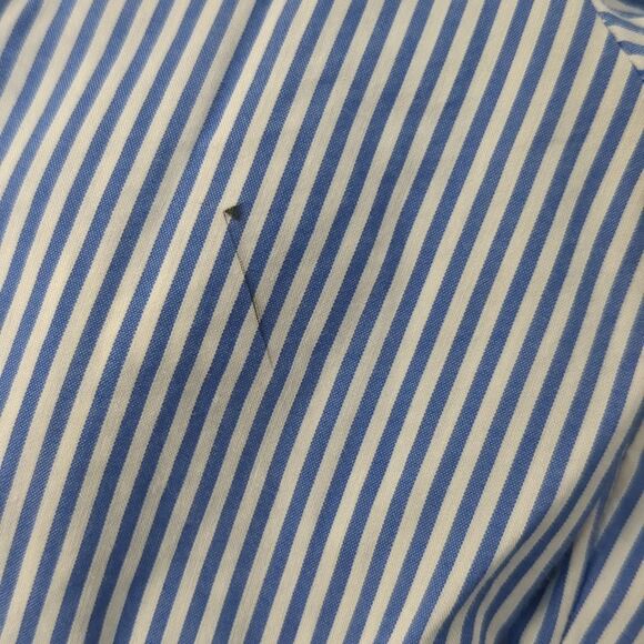 Ann Taylor Striped Button Up Business Casual Top Women's Size 8 - Picture 8 of 8